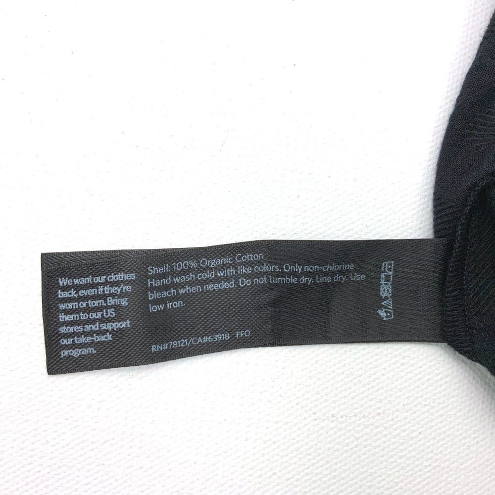 New Eileen Fisher Textured Organic Cotton Soffo Black Jacket Sz 1X - Picture 15 of 16
